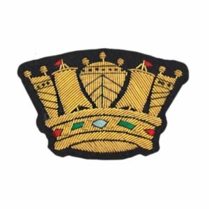 Golden Wire Embroidery Badges