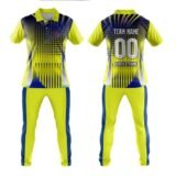 Custom Designed Cricket Kit with Team Logo