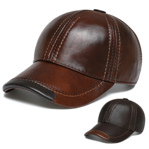 Trendy Leather Trucker Cap Hat Urban Style