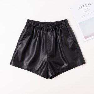 Premium Leather Shorts for Modern Style