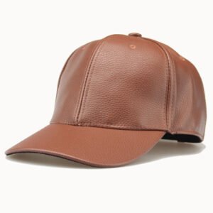 High Quality Leather Trucker Cap Hat Durable