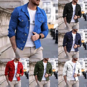 Casual Wear Denim Jacket with Timeless Fashion Appeal