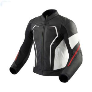 Durable Leather Biker Jacket for Riders