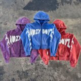 Trendy Distressed Hoodie for Smart Casual Lifestyle